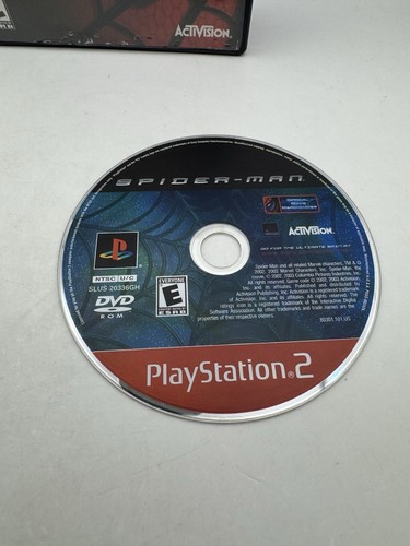 Spider-Man (Sony PS2, 2003) CIB w/Manual + REG CARD Tested Working - Picture 5 of 9