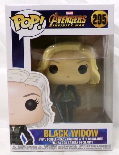 Funko Pop! 295 Black Widow Marvel Avengers Infinity War Vinyl Figure