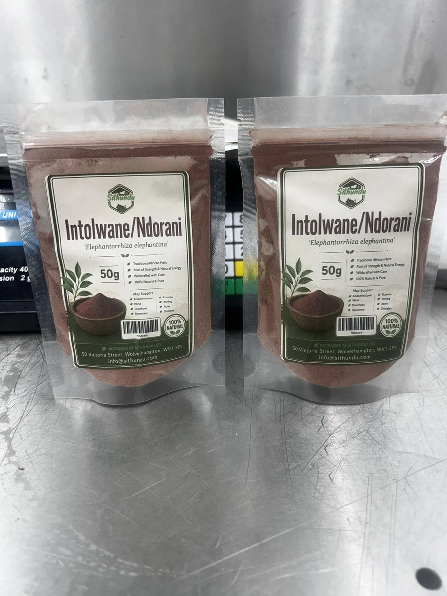 Intolwane/Ndorani (Traditional African Herbal Root) – Dried & Ground