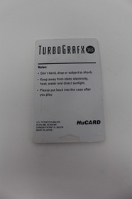 TurboGrafx-16 HuCard Jack Nicklaus' Turbo Golf HuCard Only Tested Working