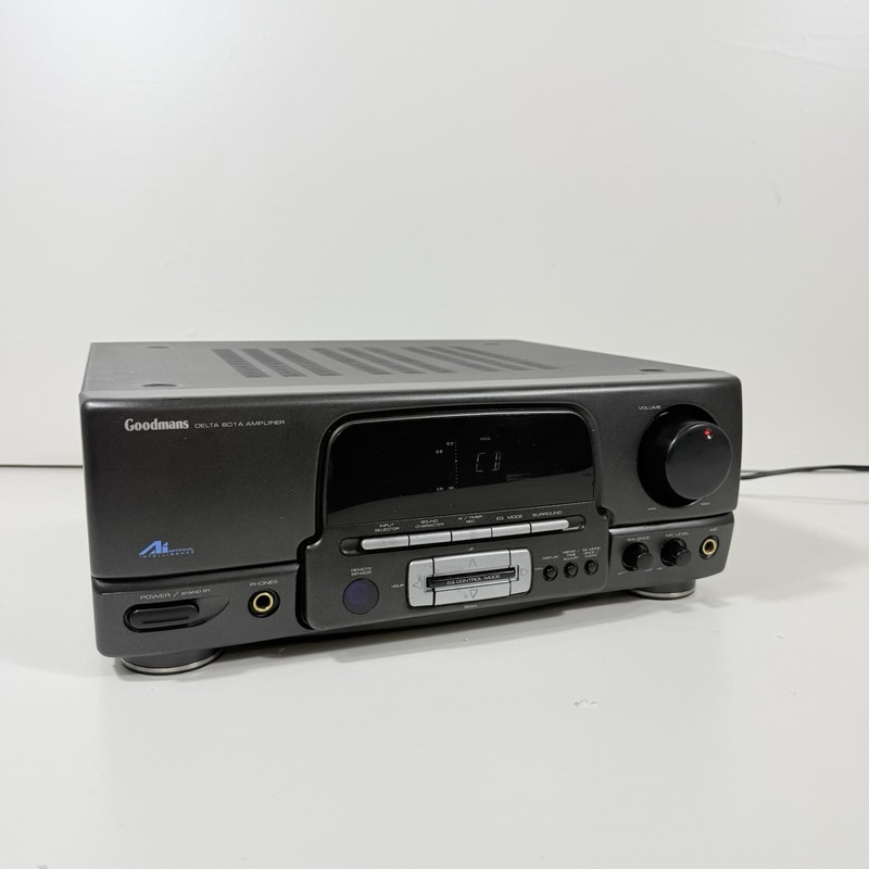 Rare Goodmans Delta 801A Amplifier W/ Equaliser Tested Working Hifi Separate