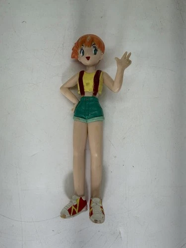 Vintage Misty Action Figure 1998 5” Pokemon Toy Mini Figures Tomy Toys