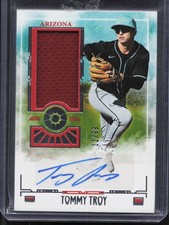 2025 Panini Boys of Summer Tommy Troy Jersey Auto #/99