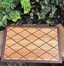 Charcuterie or Cutting Board Hand Crafted Appx 15 X 10 X 1 1/4 inches NEW