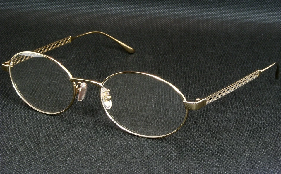 Jimmy Choo JC234/F 2F7 ORO ÚNICO GAFAS MARCO 54-18-140mm Italia Foto 2 de 4