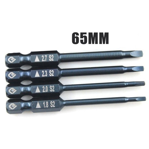 4pcs Triangle Screwdriver Bit Set 1/4 Hex Security Magnetic Head 65mm Extra Long - Picture 16 of 24