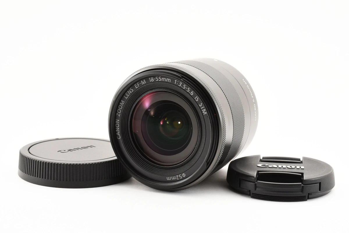 ⭐️美品⭐️ Canon EF-M 18-55 & 55-200mm IS STM Amazon.com : Canon EF-M 18-55mm f3.5-5.6 is STM Compact System