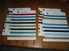 1967 1968 American Motors AMC ACME Color Chip Paint Sample - 2 Years 1 Price