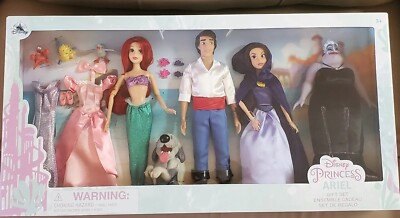 Disney Ariel Classic Doll Gift Set w/ Vanessa Doll  The Little Mermaid NEW