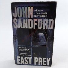 Easy Prey John Sandford Paperback Berkley Fiction Book 2000 USA Made Novel Engli