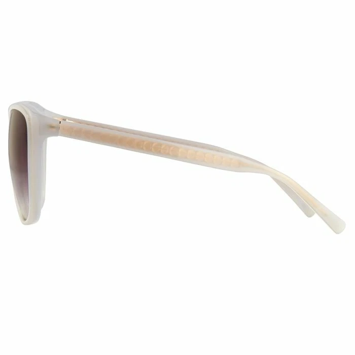 Linda Farrow, gafas de sol ovaladas de gran tamaño para mujer NOS de lujo vintage, raras Foto 4 de 4