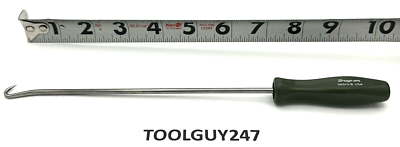 SNAP ON TOOLS Combat Green Mini Hard Handle LONG Hook Pick SNAP ON TOOLS Combat Green Mini Hard Handle LONG Hook Pick