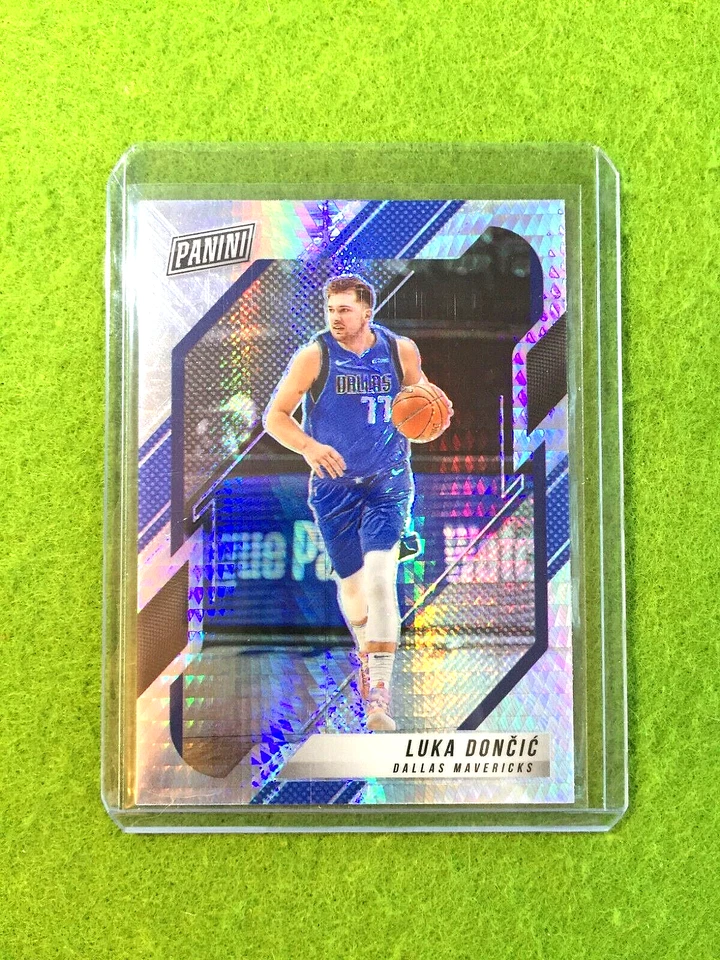 LUKA DONCIC SILVER PRIZM HYPER VIP CARD 2022 National Luka Doncic 2021 VIP Prizm