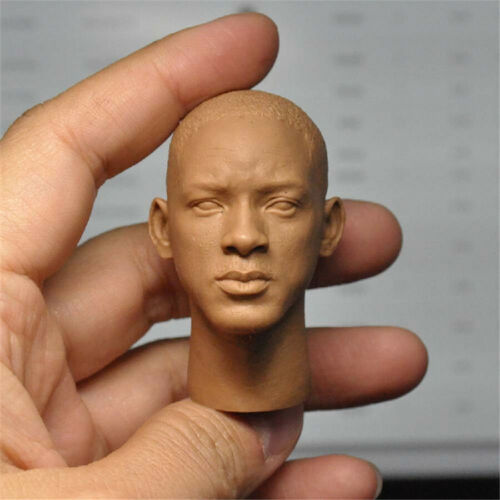 Escultura de cabeza de Will Smith King Richard 1:6 para figura de acción masculina de 12" juguetes corporales  - Imagen 1 de 6