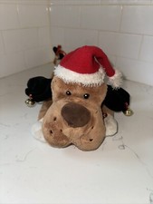 Rare Dan Dee Christmas Animated Plush Hound Dog Sings Jingle Bells And Moves