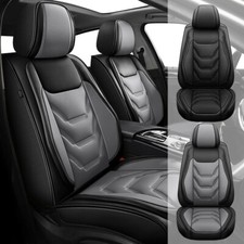 Car Pu Leather Protector Pad 2 Seat Covers Front Row For Honda Fit 2007-2020