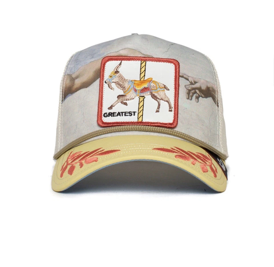 Cápsula Carrusel Goorin Bros The Farm Animal Trucker II MEJOR CABRA MÁXIMA Foto 2 de 4