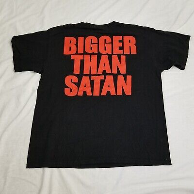 Marilyn Manson Bigger than Satan T Shirt Black 2016 Official Marilyn Manson Bigger than Satan T Shirt Black 2016 Official