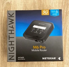 Telstra NETGEAR Nighthawk M6 Pro 5G WiFi 6 Mobile Router (MR6500) UNLOCKED 2022