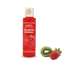 Emotion Lotion kiwi Strawberry  Warming Massage Lotion Oil Lube Lubricant 4oz