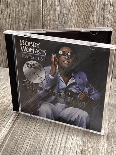 BOBBY WOMACK - The Poet I & II - Audio Music CD -- RARE - Picture 4 of 15
