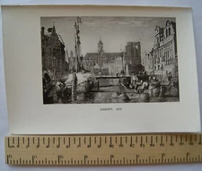 c1910 illustration Ghent 1832