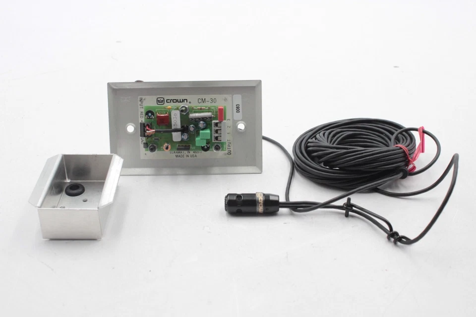 Sistema de micrófono cardioide colgante Crown CM-30 Foto 2 de 3