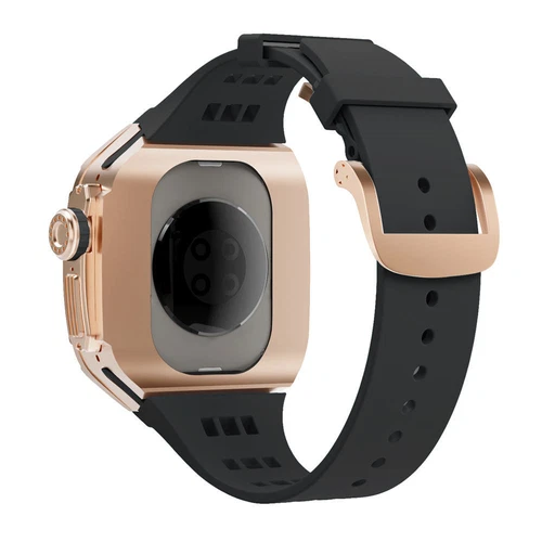 Titanium Alloy Case+Silicone Strap MOD KIT For Apple Watch Ultra /Ultra 2 3 49mm - Picture 22 of 44