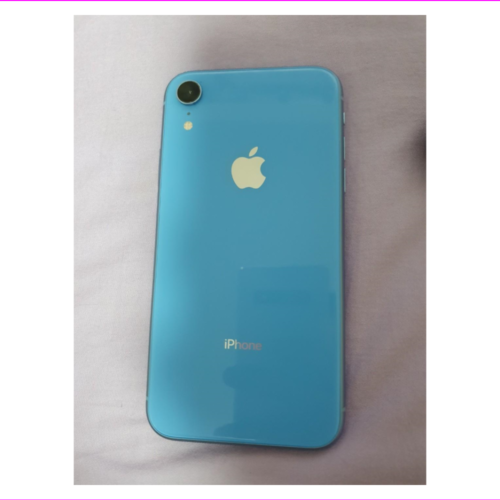Apple iPhone XR Blue - 64GB - (Unlocked) A1984 (CDMA + GSM) No Accessories 