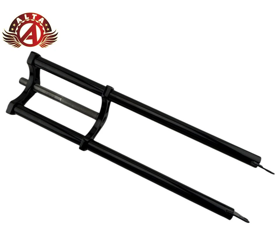 ALTA Triple Tree Fat Bicycle Fork, 1" (25.4mm) Aluminum Crown Disk Brake BLACK. - Image 3 of 4