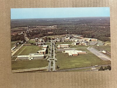 Postcard Dover DE Delaware State College Campus Aerial View Vintage PC