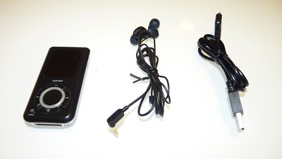 SanDisk Sansa e250 Black ( 2 GB ) Digital Media Player Good Working Condition