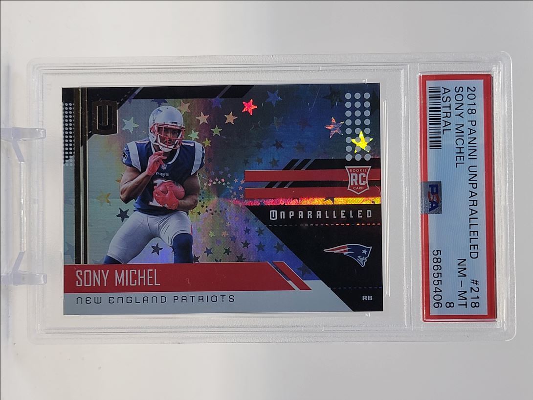 Sony Michel Panini Unparalleled #218 Astral