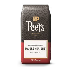 Peet's Coffee Major Dickason's Blend Premium Dark Roast Whole Coffee Beans, Arab