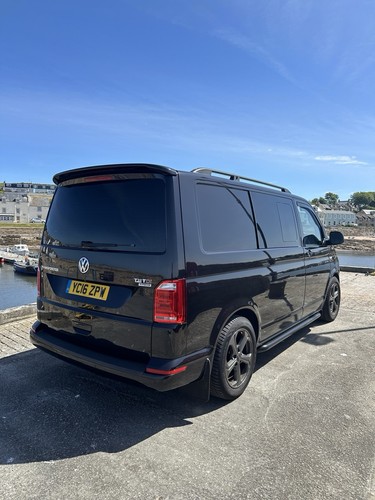 Transporter T6 T32 Sportline 180 BiTDI NO VAT 79k Black PRICE DROP - Picture 2 of 14