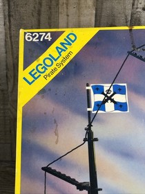 1989 LEGO Caribbean Clipper 6274 Box Only
