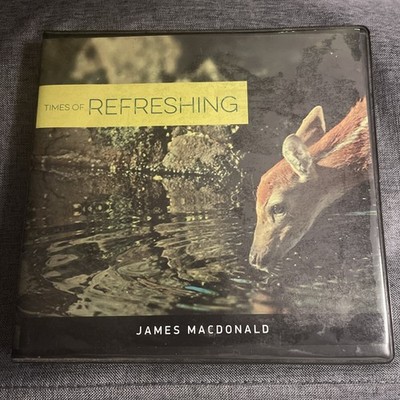 James MacDonald ~ TIMES OF REFRESHING  5-CD Set in Original Case  2015