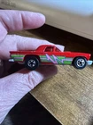 Vintage Hot Wheels Red 57' Pontiac T-Bird Diecast Car 1977 Mint Condition