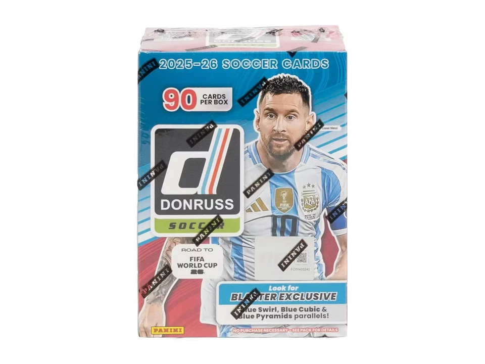 2025/26 Panini Donruss Road to FIFA World Cup Soccer Blaster Box Sealed - Image 1 of 1