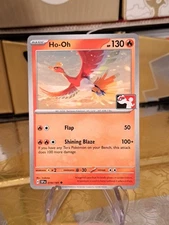 Ho-oh Pokemon Prize Pack Series 7 Promo Pokemon Card NM/LP Stamp