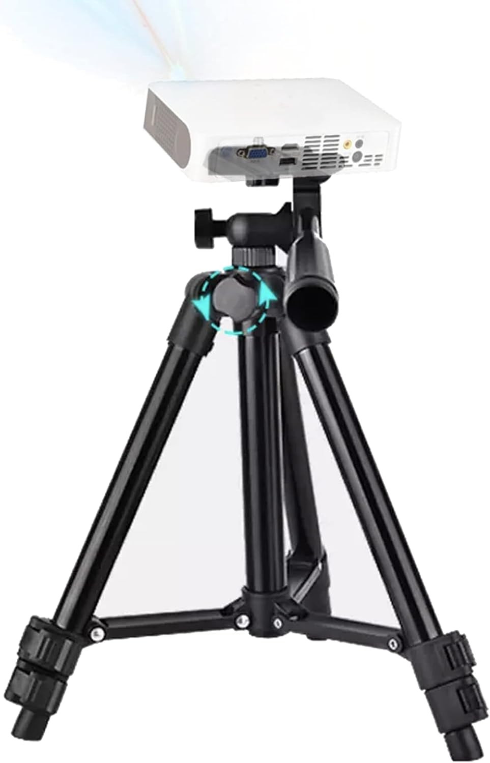 Supporto Treppiede Mini Proiettore Regolabile 30-60cm - Alluminio