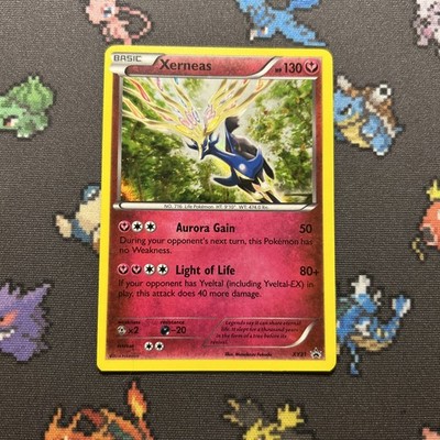 Xerneas XY31 LP -Rare Holo Pokemon Card- Black Star Promo (1z)