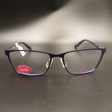 Carrera CA6640 HLE Matte Blue Stainless Steel Eyeglass Frames 54-16-140