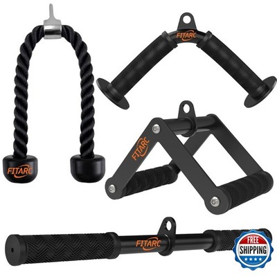 Fitarc Cable Machine Attachment Set LAT Pulldown Accessories Home Gym
