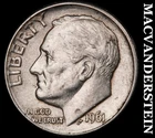 1961-D Roosevelt Dime- Silver- Scarce Better Date No Reserve #J5588