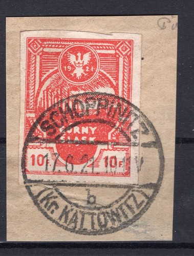 Upper Silesia INSURGENTI 1xB ideal SCHOPPINITZ gest. (FA0547)