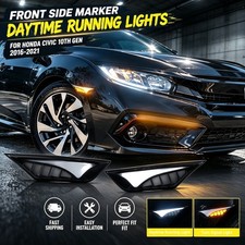 Led Side Marker Light For Honda Civic 201621 Position Light Fender Turn Signal Led Side Marker Light For Honda Civic 201621 Position Light Fender Turn Signal