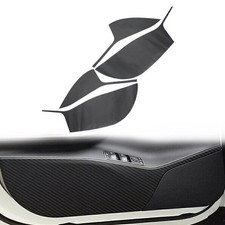 4 Pcs Car Door Anti Kick Pad Protection Cover Trims For 2014-2018 Tesla Model S