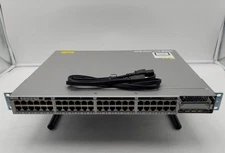 Cisco Catalyst WS-C3850-48P-S V05 w/ 2x PSU