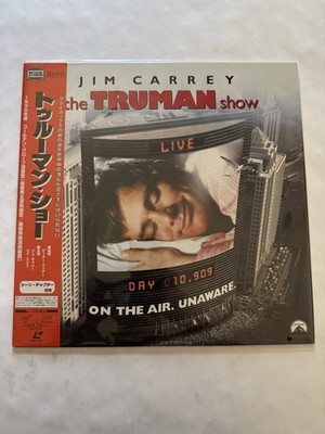 The Truman Show 1998 Laserdisc LD Japan PILF-2730 W/Obi Jim Carrey